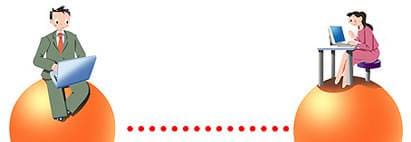 書類作成の様子